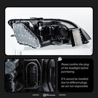 Передние лед фары Audi TT 2006-2014 г.в. Ауди ТТ, Audi, Альтернативная оптика, Новое, На штатные места