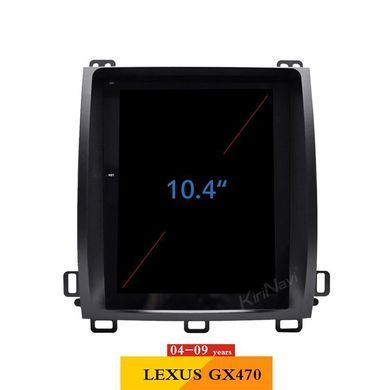 Штатная магнитола в стиле тесла LEXUS GX470 2004-2009 г.в. Лексус 470, Lexus, GX, Новое, На штатные места, GX (J12) 2002-2009