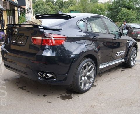 Модельні бічні пороги BMW X6 E71 2008-2013 р.в. БМВ Х6