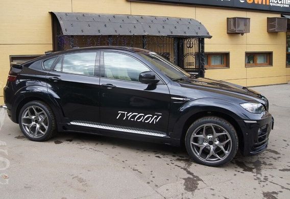 Модельні бічні пороги BMW X6 E71 2008-2013 р.в. БМВ Х6