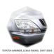 Реснички на фары LEXUS RX300 1997-2003 г.в. Лексус 300, Серый грунт (под покраску), Lexus, Требуется, ABS-пластик, RX, Новое, На штатные места