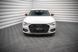 Накладка на передний бампер сплитер Audi A6 C8 2018+ г.в. Ауди А6 С8, Черный, Внешний Тюнинг, Audi, Накладка на передний бампер, Не требуется, ABS-пластик, A6, Новое, На штатные места, A6 C8 2018-