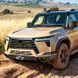 Защита переднего бампера для Lexus GX 550 2024+ г.в. Лексус ГХ, Черный