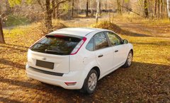 Накладка на задній бампер Ford Focus II 2008-2010