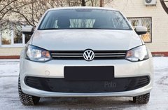 Зимова заглушка решітки переднього бампера Volkswagen Polo V 2009-2016