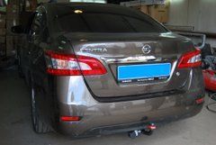 Прицепное устройство со сьемным крюком (Фаркоп) NISSAN SENTRA седан 2014+ г.в.