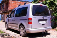 Прицепное устройство (Фаркоп) со съемным крюком VOLKSWAGEN CADDY maxi база 2007+ г.в.