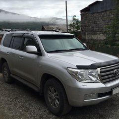 Козырёк кепка на лобовое стекло Land Cruiser 200 LC 2007-2020 г.в. Тойота Ленд Крузер 200, Внешний Тюнинг, Toyota, Спойлер, По желанию, Стеклопластик, Land Cruiser 200, Новое, На штатные места, LAND CRUISER (VDJ20_, UZJ20_) 2007-
