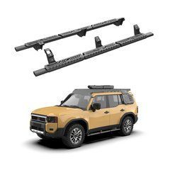 Бічні пороги для Toyota Prado LC250 2024+ г.в. Тойота Прадо 250, Черный, Toyota, Пороги, Не требуется, Prado, Новое
