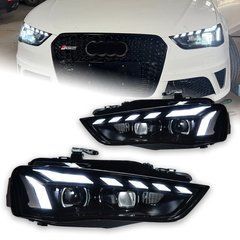 Передние лед фары Audi A4 B8 рестайлинг 2013-2016 г.в. Ауди А4 Б8, Audi, A4, Новое, На штатные места, A4 (8K2, B8) 2007-