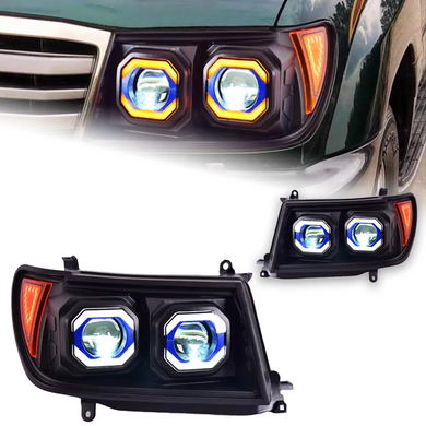 Передние лед фары для Toyota Land Cruiser LC 100 1998-2007 г.в. Ленд крузер 100