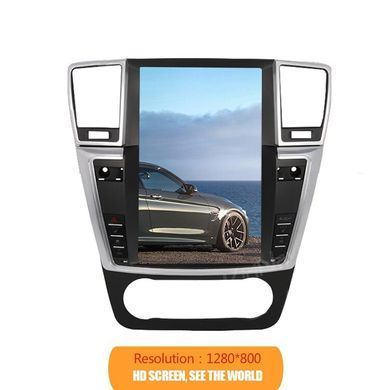 Штатная магнитола в стиле тесла Mercedes benz ML300 ML350 ML500 2012-2015 г.в. Мерседес МЛ, Mercedes, ML-Class, Новое, На штатные места