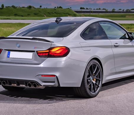 Задние фонари BMW 4 серии F32/F33/F36/F82/F83 2014-2018 г.в. в стиле М4 тёмные, серый, BMW, Альтернативная оптика, 4-Series, Новое, На штатные места, 4 Coupe (F32, F82) 2013-