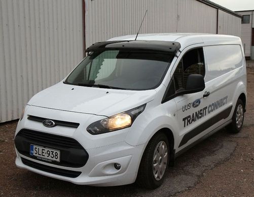 Козырек спойлер лобового стекла солнцезащитный Ford Courier 2014+ г.в. Форд Курьер