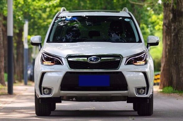 Тюнинг фары Subaru Forester 201-2015 г.в. стиль Мерседес, Subaru, Forester, Новое, FORESTER (SJ) 2012-