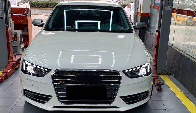 Передні лед фари Audi A4 B8 рестайлинг 2013-2016 р.в. Ауди А4 Б8, Audi, A4, Новое, На штатные места, A4 (8K2, B8) 2007-