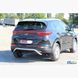 Защита заднего бампера волна Kia Sportage 2016+ г.в.