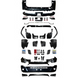 Апгрейд комплект для Toyota Land Cruiser LC300 модель 2026+ р.в. Тойота ЛК300, Toyota, Комплект обвеса