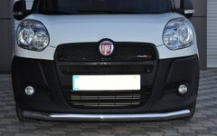 Защита переднего бампер (дуга, усь) Fiat Doblo nuovo 2010+