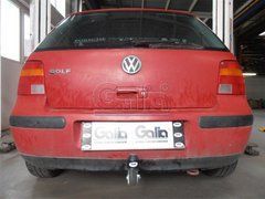 Прицепное устройство (Фаркоп) со съемным крюком VOLKSWAGEN GOLF 4 хетчбек 1997-2003 г.в.