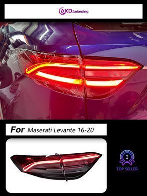 Задние тюнинг лед фонари Maserati Levante 2016-2020 г.в. Мазерати Леванте, Maserati, Альтернативная оптика, Levante, Новое, На штатные места
