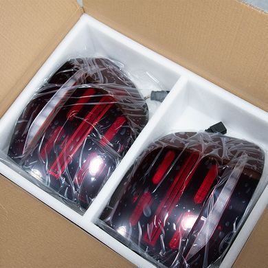 Задние тюнинг лед фонари для Porsche Cayenne 958 2007-2010 г.в. Порше Каен