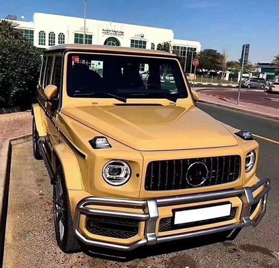 Защита переднего бампера кенгурятник Mercedes G-class w464 G63 2018+ г.в.