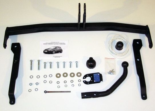 Прицепное устройство со сьемным крюком (Фаркоп) RENAULT MEGANE 2 хетчбек 2003-2010 г.в.
