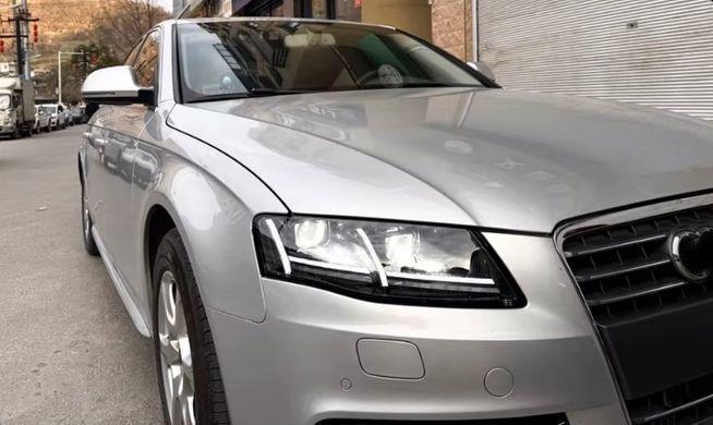 Передні лед фари Audi A4 B8 дорестайлинг 2007-2012 р.в. Ауди А4 Б8, Audi, A4, Новое, На штатные места, A4 (8K2, B8) 2007-