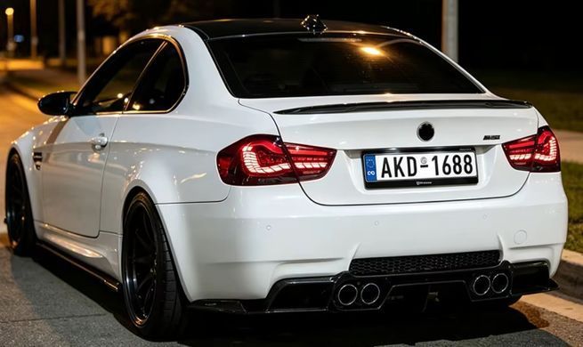 Задние тюнинг лед фонари для BMW E90 2009-2012 г.в. БМВ Е90, Черный, BMW, Альтернативная оптика, 3-Series