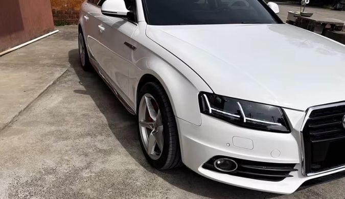 Передні лед фари Audi A4 B8 дорестайлинг 2007-2012 р.в. Ауди А4 Б8, Audi, A4, Новое, На штатные места, A4 (8K2, B8) 2007-