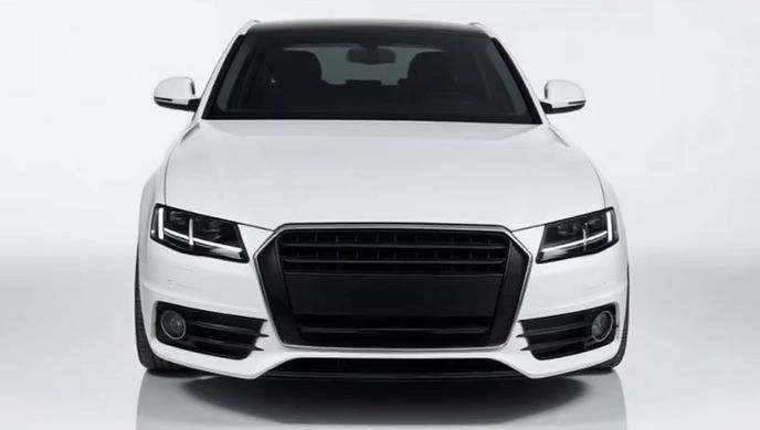 Передні лед фари Audi A4 B8 дорестайлинг 2007-2012 р.в. Ауди А4 Б8, Audi, A4, Новое, На штатные места, A4 (8K2, B8) 2007-