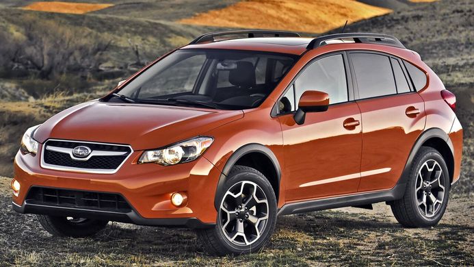 Реснички на фары Subaru XV 2011-2017 г.в. Субару ХВ