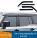 Дефлектори на вікна вітровики до Toyota Prado 250 2024+ р.в., Черный