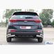Защита заднего бампера двойные уголки Kia Sportage 2016+ г.в.