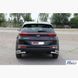 Защита заднего бампера двойные уголки Kia Sportage 2016+ г.в.