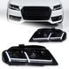 Передні лед фари Audi A4 B8 дорестайлинг 2007-2012 р.в. Ауди А4 Б8, Audi, A4, Новое, На штатные места, A4 (8K2, B8) 2007-