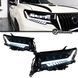 Передні тюнінг лед фари для Toyota LC150 Land Cruiser Prado 2018-2023 р.в. Тойота Прадо 150, Toyota, Альтернативная оптика, Prado, Новое, На штатные места