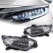 Передні тюнінг лед фари Honda Civic 2016-2021 р.в. Хонда Цивік 10, Honda, Альтернативная оптика, Civic, Новое, На штатные места