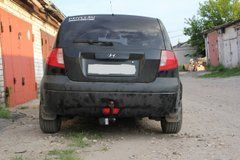 Прицепное устройство со сьемным крюком (Фаркоп) HYUNDAI GETZ (TB) 2002-2005 г.в.