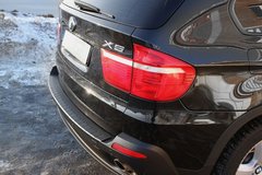 Защитная накладка на задний бампер BMW X5 (E70) 2010-2013