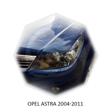 Реснички на фары Opel ASTRA 2004-2011 г.в. Опель Астра