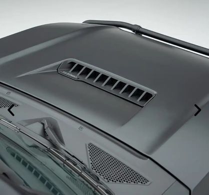 Тюнінг капот для Toyota Prado 250 2024 р.в. Urnieta, Черный