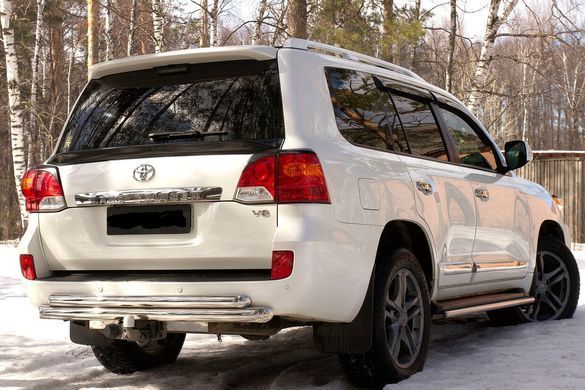 Накладки на задні ліхтарі (вії) Toyota Land Cruiser 200 2012-2015 р.в.
