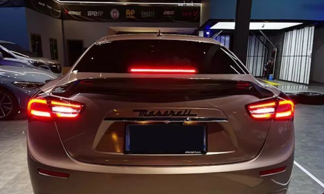 Задние тюнинг лед фонари Maserati Ghibli 2014-2022 г.в. Мазерати Гибли, Maserati, Альтернативная оптика, Новое, На штатные места
