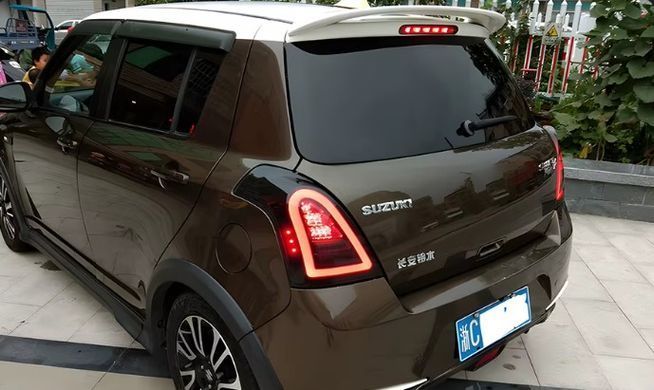 Задние лед фонари Suzuki Swift 2004-2016 г.в. Сузуки Свифт, Suzuki, Альтернативная оптика, Swift, Новое, SWIFT III (MZ, EZ, ZC, ZD) 2005-2010