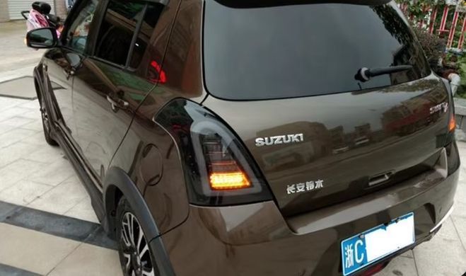 Задние лед фонари Suzuki Swift 2004-2016 г.в. Сузуки Свифт, Suzuki, Альтернативная оптика, Swift, Новое, SWIFT III (MZ, EZ, ZC, ZD) 2005-2010