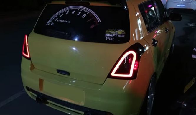 Задние лед фонари Suzuki Swift 2004-2016 г.в. Сузуки Свифт, Suzuki, Альтернативная оптика, Swift, Новое, SWIFT III (MZ, EZ, ZC, ZD) 2005-2010