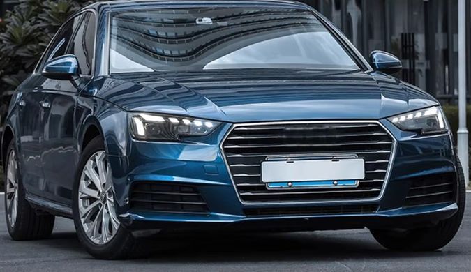 Передні тюнінг лед фари Audi A4 B9 дорестайлинг 2017-2020 р.в. Ауди А4 Б9, Audi, Альтернативная оптика, A4, Новое, На штатные места, A4 (B9) 2015-