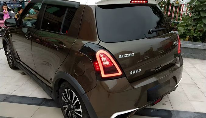 Задние лед фонари Suzuki Swift 2004-2016 г.в. Сузуки Свифт, Suzuki, Альтернативная оптика, Swift, Новое, SWIFT III (MZ, EZ, ZC, ZD) 2005-2010